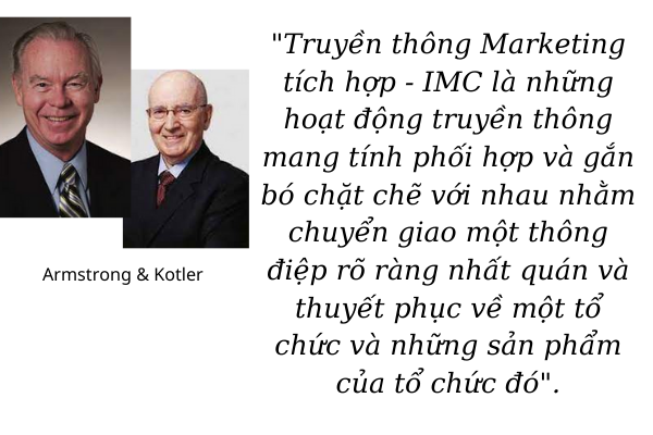 truyền thông marketing là gì IMC Armstrong & Kotler