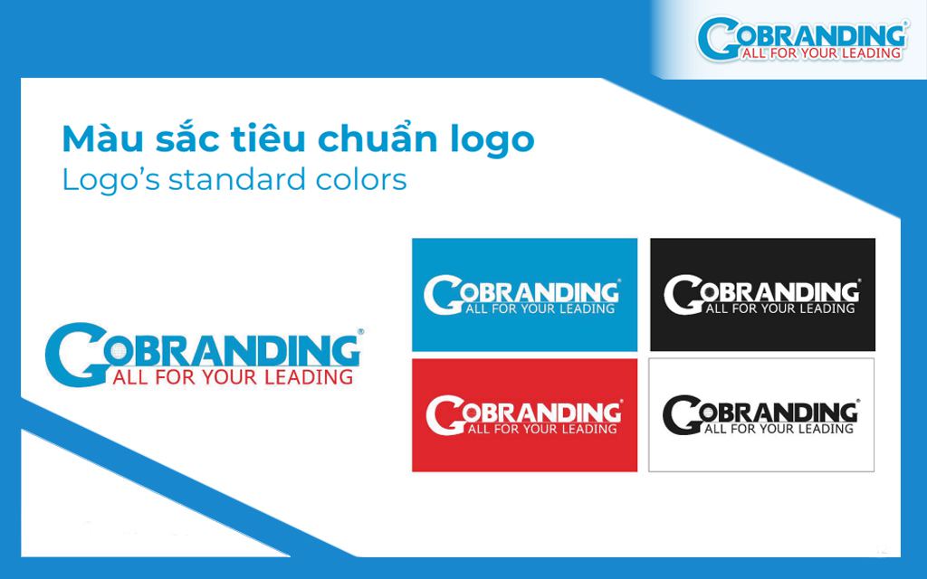 Màu sắc tiêu chuẩn là một yếu tố cần xác định trong Digital Brand Guidelines