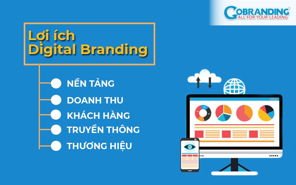 Những lợi ích mà Digital Branding mang đến cho thương hiệu