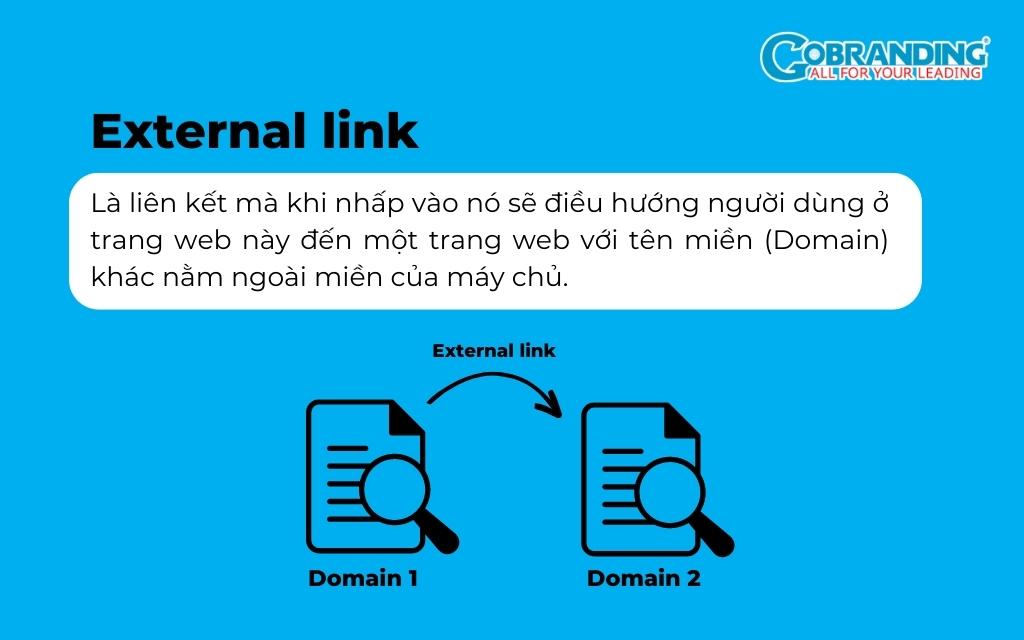 Khái niệm External link là gì