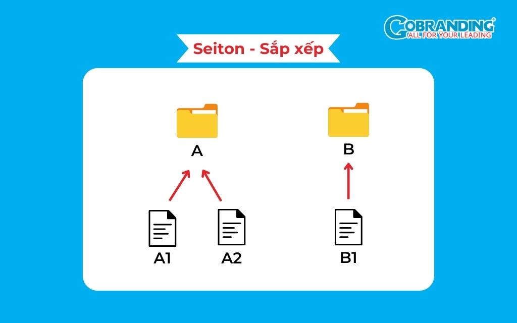 Seiton - Sắp xếp trong quy trình 5S