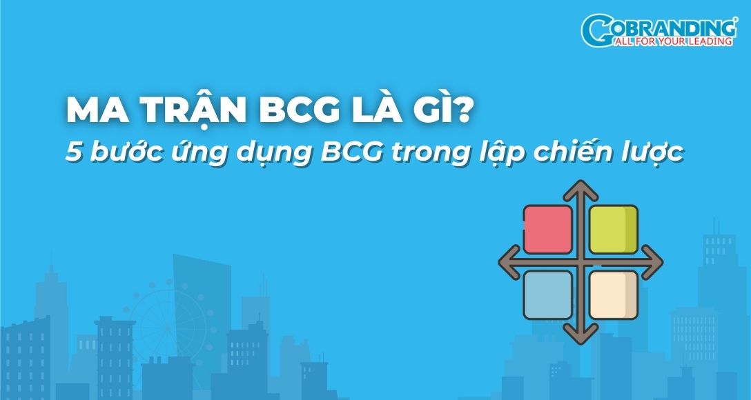 Ma trận BCG là gì Các bước ứng dụng BCG trong lập chiến lược