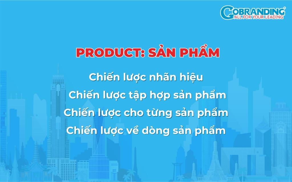 product của 4p trong marketing 