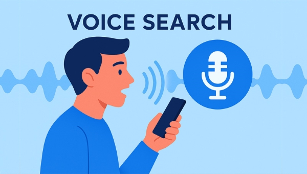 Voice Search cho phép người dùng thực hiện các truy vấn tìm kiếm thông qua lệnh bằng giọng nói