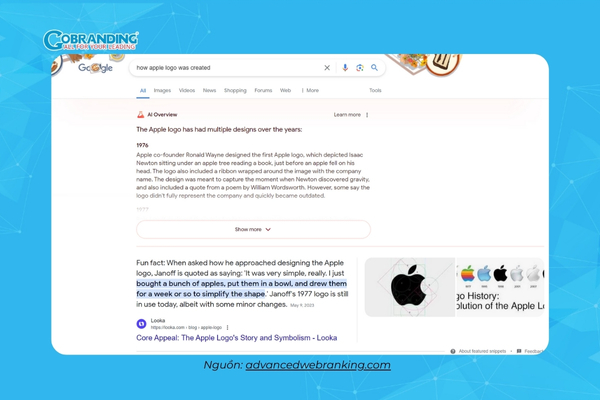 Minh họa trường hợp Featured Snippet và AIO hiển thị cùng nhau