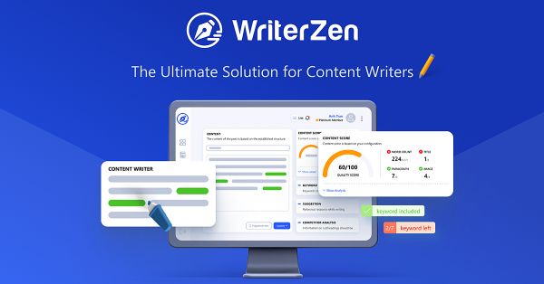WriterZen - Công cụ AI viết Content theo chiến lược cụ thể