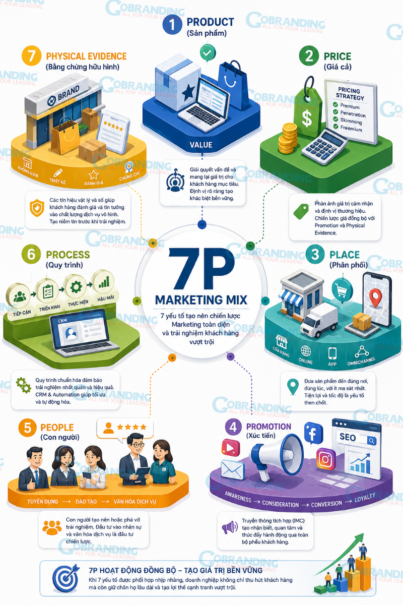 7 chữ P trong Marketing