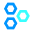 mdi hexagon multiple outline