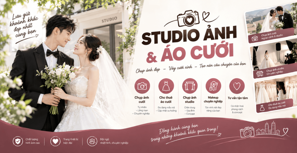 STUDIO ÁO CƯỚI